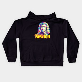 Popart Isaac Newton Kids Hoodie